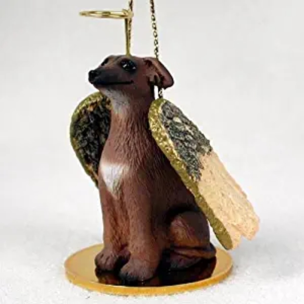Italian Greyhound Ornament Christmas  Dog Angel